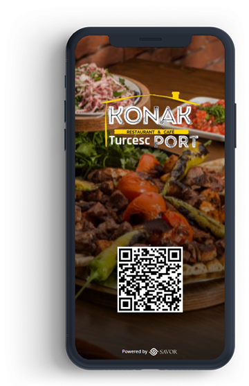 Meniu digital online pentru restaurant Konak Port