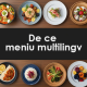 Importanța implementării unui meniu multilingv în restaurante
